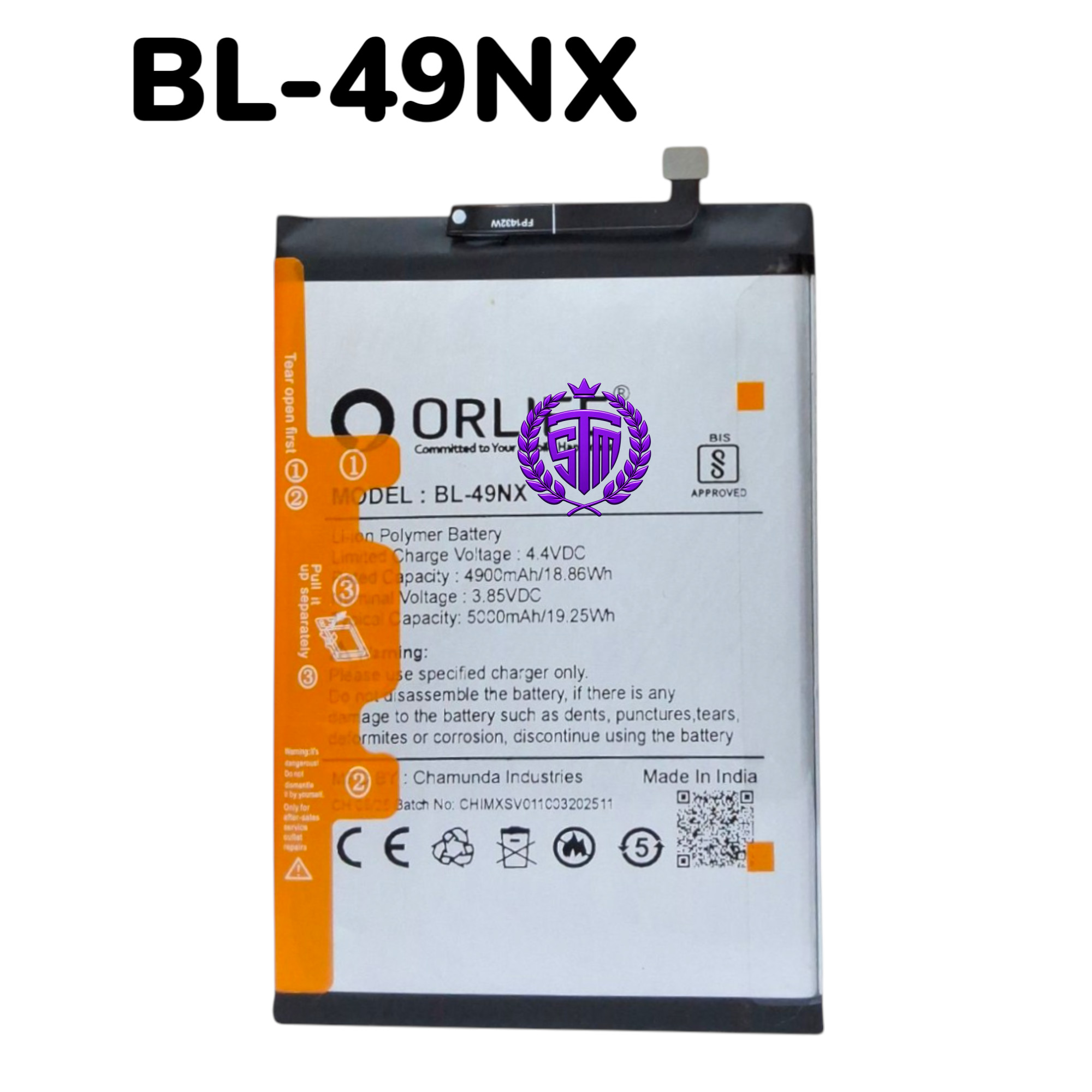 BL-49NX Battery | Infinix Hot 12 / Hot 12 Play / BL49NX