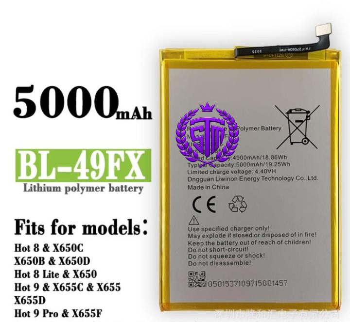 BL-49FX Battery | Infinix Hot 10 / Note 7 / BL49FX Battery