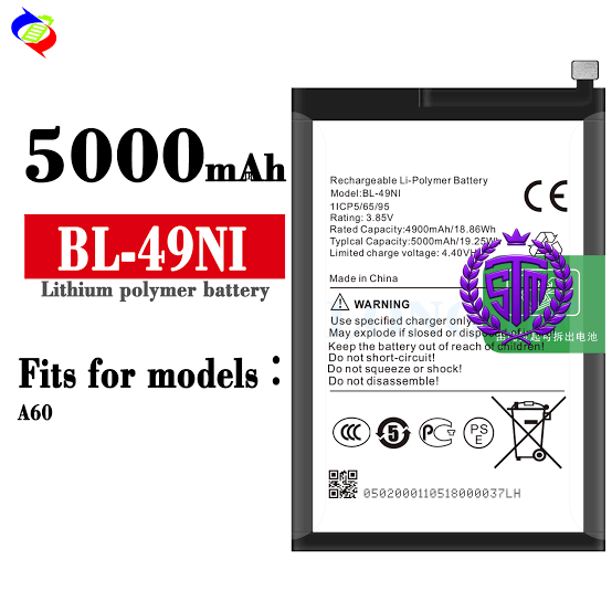 BL-49Ni Battery | Tecno Camon 17 / Spark 8 / BL49Ni Battery