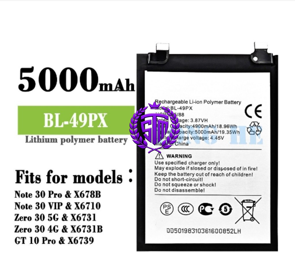 BL-49PX Battery | Infinix Note 12 (G96/G88) / BL49PX Battery