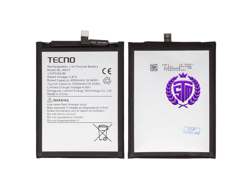 BL-49OT Battery | Tecno Spark 8 Pro / Camon 18 / BL49OT Battery