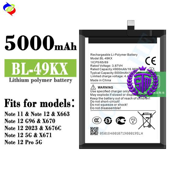 BL-49KX Battery | Infinix Hot 11 / Hot 11S /  BL49KX Battery