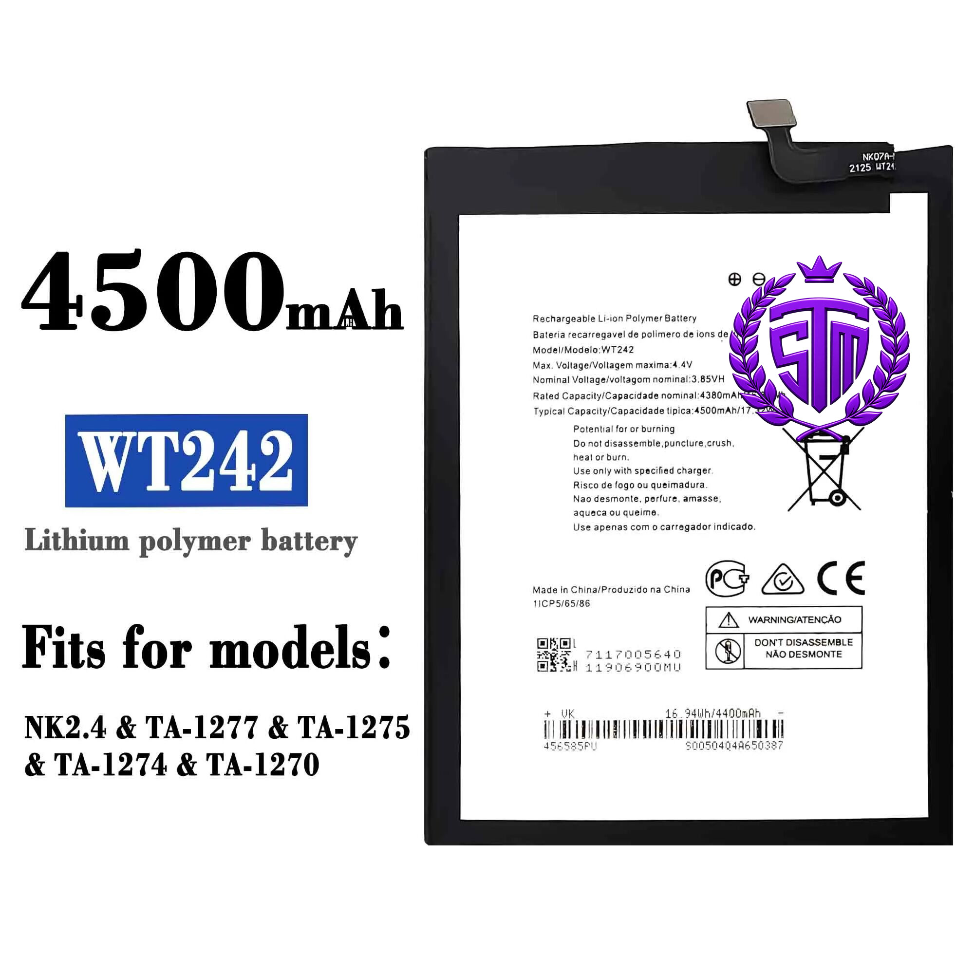 WT242 Battery | Nokia 3.2