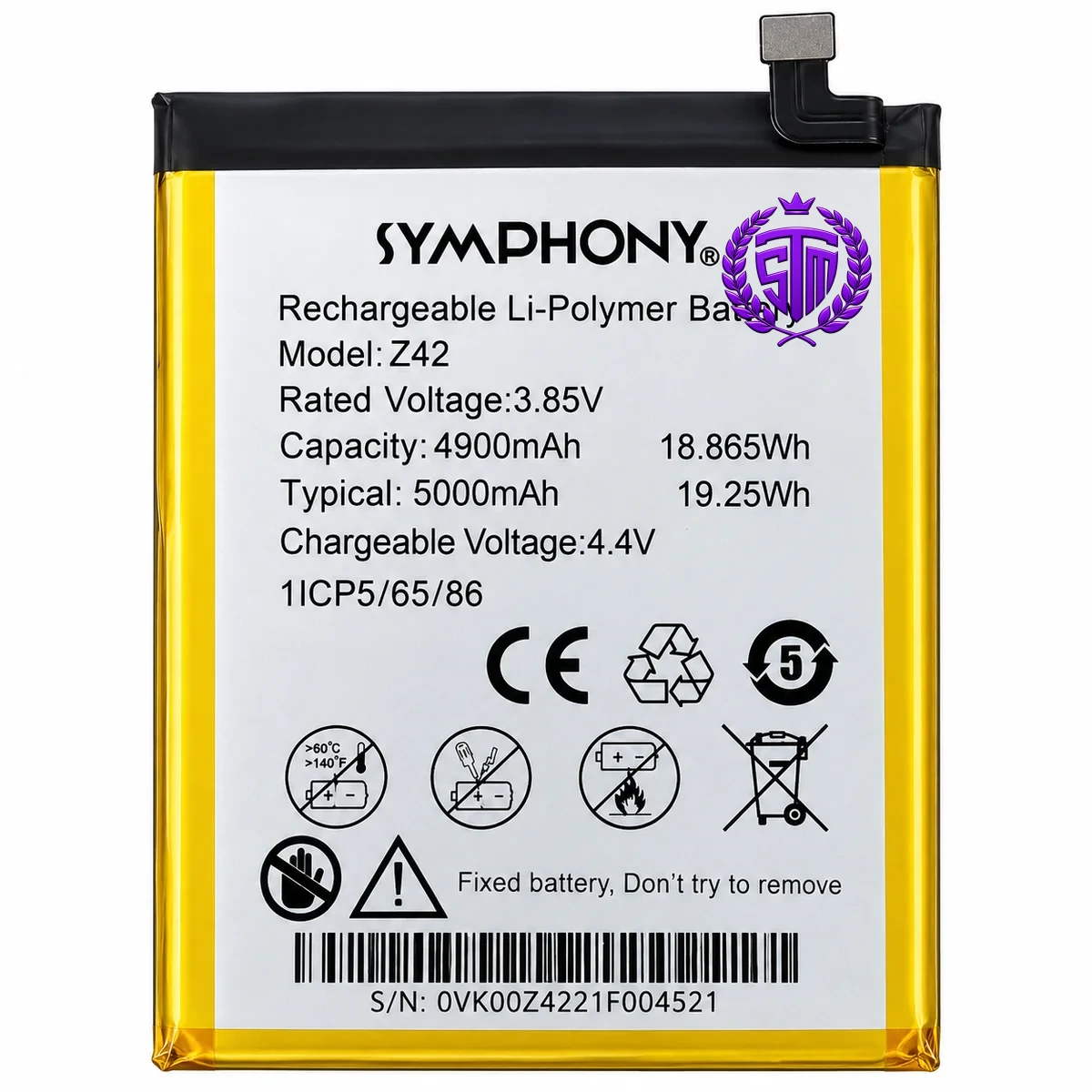 Z42 Battery | Symphony Z42