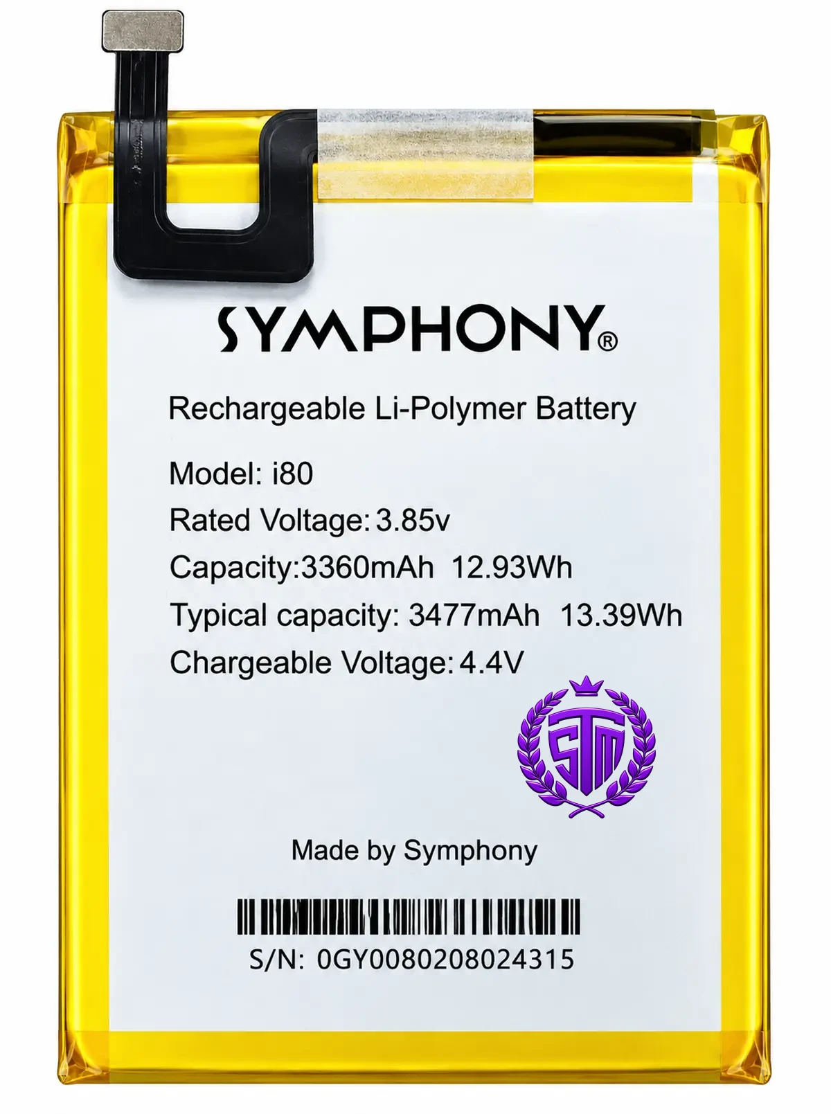 i80 Battery | Symphony i80