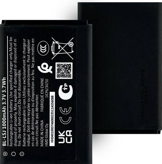L5J , Nokia BL-L5J battery
