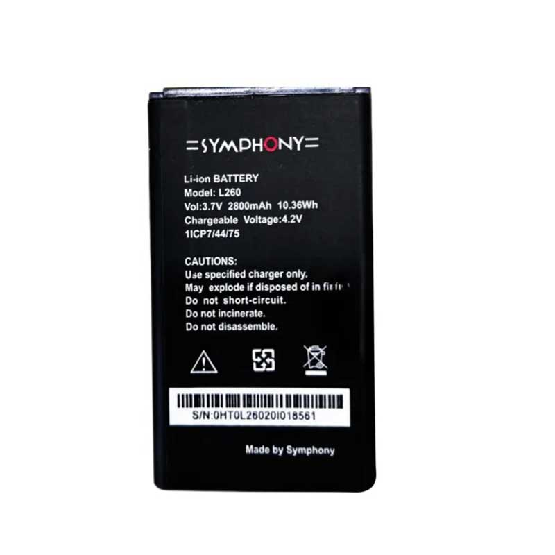 L260 , Mobile Battery symphony L 260 Battery